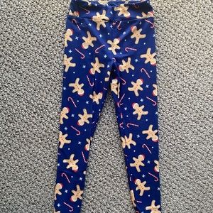 Charlies Project gingerbread Christmas leggings